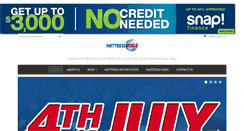 Desktop Screenshot of mattressworldla.com